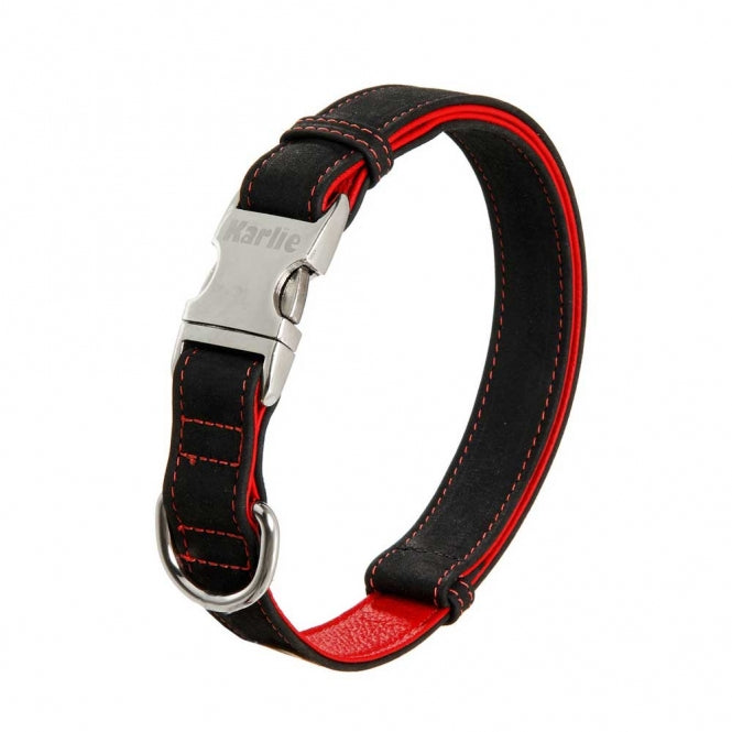 Karlie Buffalo Ultra Halsband - Schwarz/Rot
