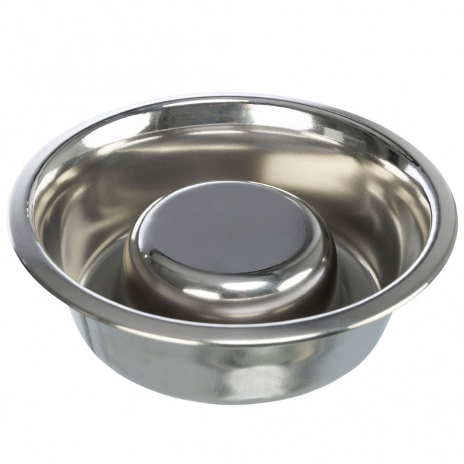 Trixie Slow Feeding Edelstahlnapf