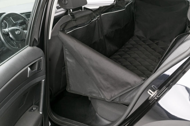 Trixie Auto-Schondecke mit Seitenteilen, teilbar – Schwarz