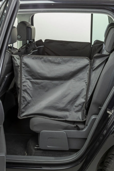 Trixie Auto-Schondecke mit Seitenteilen, teilbar – Schwarz