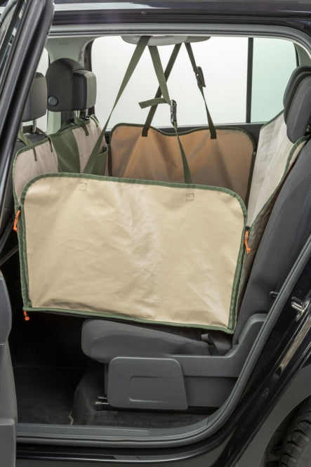 Trixie Auto-Schondecke wendbar – Olivgrün/Beige