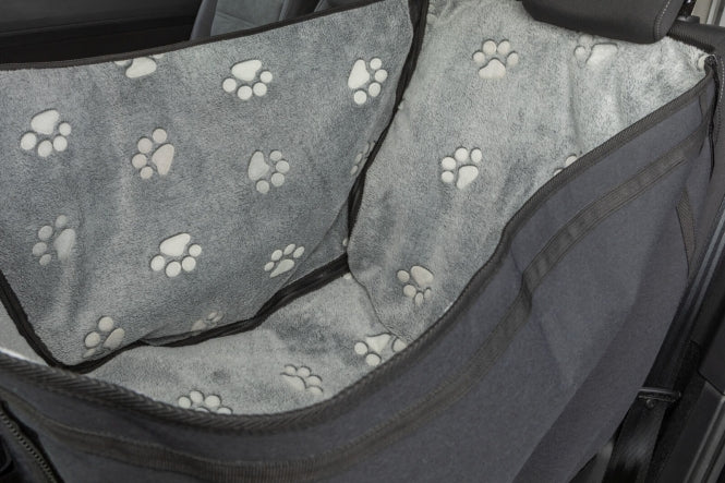 Trixie Auto-Schondecke halb – Grau/Schwarz