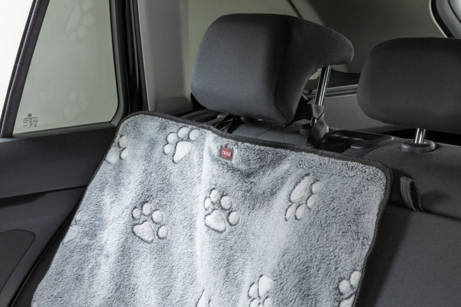 Trixie Auto-Schondecke schmal – Grau/Schwarz