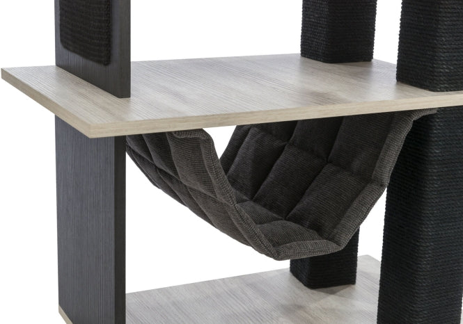 Trixie Kratzbaum CityStyle – Grau/Schwarz