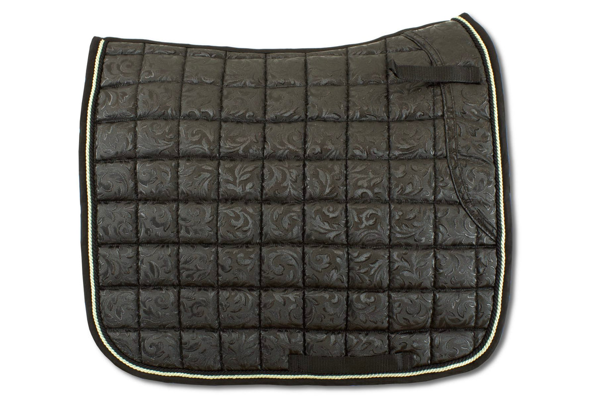 Schabracke „Flower Black“ – Elegant & Sportlich